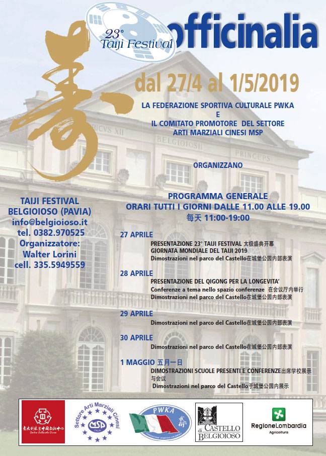 programma taiji festival belgioioso